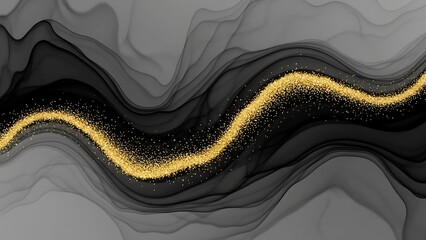 black and golden baground