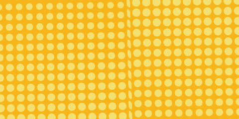 Simple modern art  nice good yellow halftone pattern. Retro comic gradient background. Bright orange pixelated dotted texture overlay.