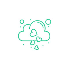 Obraz premium Love and Happines Icon