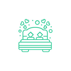 Naklejka premium Love and Happines Icon