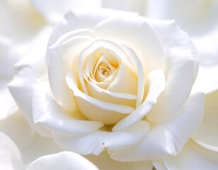 Close-up of a delicate white rose