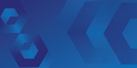 Modern simple light abstract Hexagon Blue Tech Finance Fintech Background Abstract Pixel Pattern.