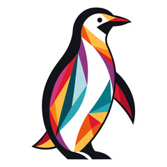 penguin on a white background