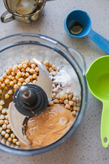 series of making high protein cookies that are gluten free and vegan