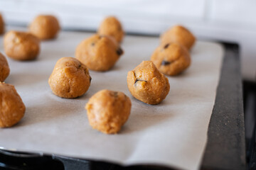 series of making high protein cookies that are gluten free and vegan