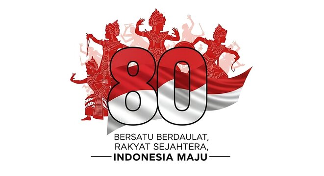 Celebrating 80 Years of Indonesian Independence Day with Culture and Tradition