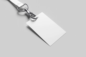 Blank ID Card Mockup