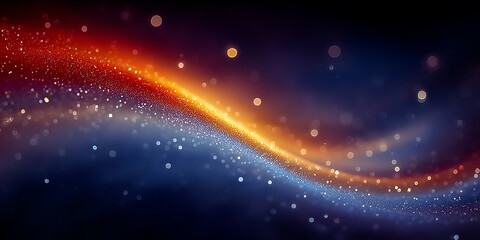 Gwiazdy i galaktyka na czarnym niebie – kosmos, noc, wszechświat

