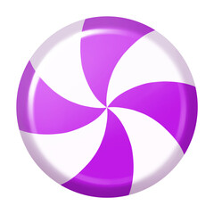 Purple spiral candy halloween