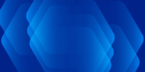 Abstract blue background with glowing geometric lines. Modern blue gradient square shape design. Futuristic technology concept. Suit for brochure, corporate, website, poster, banner, cover modern