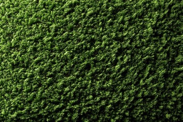 A detailed close up of a beautifully lush green field of grass