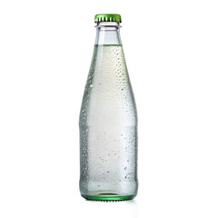 Club Soda Isolated on White Background