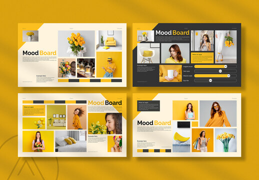 Fashion Mood Board Layout
