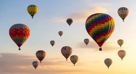 Naklejka premium air balloon