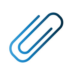 Paperclip icon design template