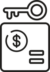 Dollar Icon Cash Coins Money Management Financial Growth Concept Design Vector Illustration