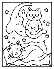 Halloween Coloring Page – Fun, Spooky, and Easy Designs for Kids and Adults | Ghosts, Pumpkins, Witches & More | Print