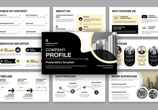 Company Profile Presentation Template