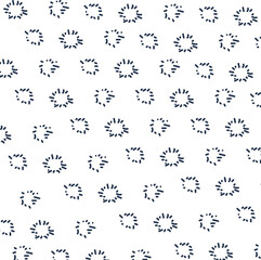 The texture consists of spots that imitate small explosions or bursting raindrops.