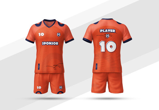 Red Orange Color Jersey Design With Pant