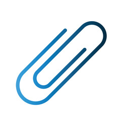 Paperclip icon design template