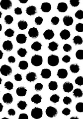 stock photo geometry circle spot seamless pattern, abstract texture textile 