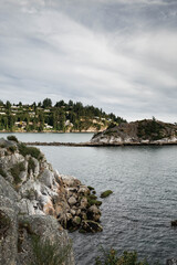Fototapeta premium View from Whytecliff Lookout in West Vancouver, British Columbia, Canada.