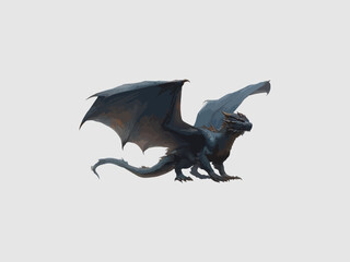 Fototapeta premium Dragon illustration vector