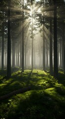 Obraz premium Botanical Realism: High-Detail Leaves, Plants, and Tree Imagery