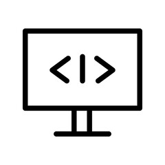 coding line icon