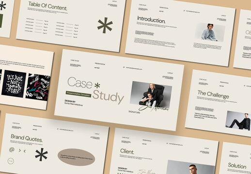 Case Study Presentation Template