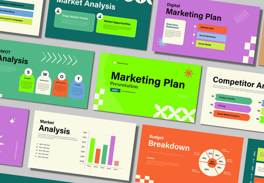 Strategic Marketing Business Plan Presentation Template