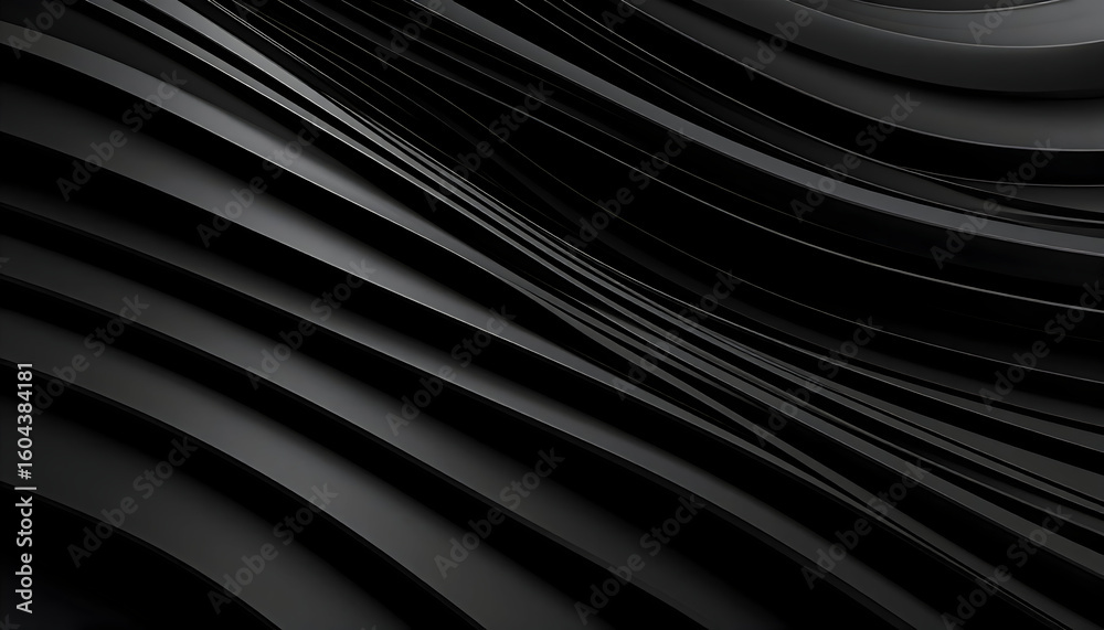 Poster abstract dark curves waves background texture elegant design pattern