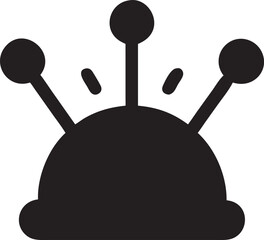 pin cushion silhouette