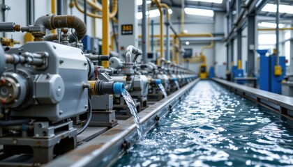 factory adopting zero liquid discharge systems to recycle and reuse all wastewater reducing environmental discharge