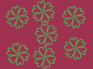 seamless pattern with flowers