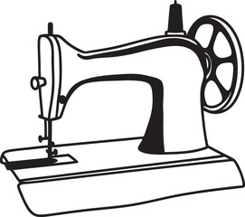 old sewing machine