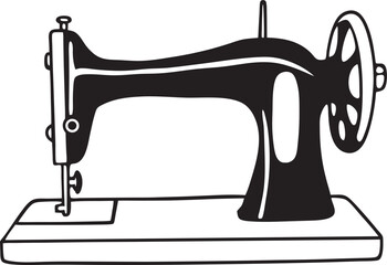 vintage sewing machine