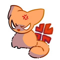 a sulky orange kitty 