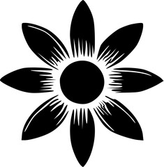 Fototapeta premium flower, floral, vector, nature, illustration, design, plant, spring, leaf, blossom, summer, decoration, flora, pattern, art, beauty, color, petal, element, card, flowers, ornament, bloom, tattoo, dais