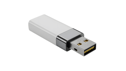 Modern USB drive for secure data storage and file transfer solution