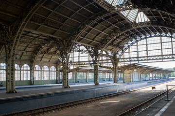 train in the station