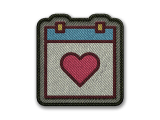 
Love and Heart Element – Stitched Magical Romance Icons