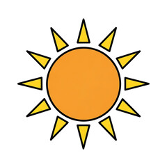A beautiful sun art 