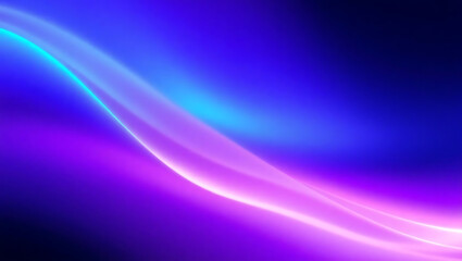 Naklejka premium Abstract background with flowing light streaks in shades of blue and purple creating a dynamic effect