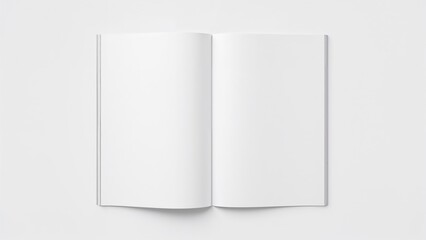 Vacant Page in Magazine