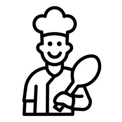 Chef icon design 