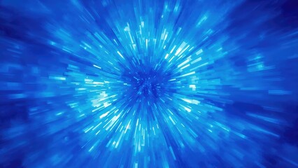 Obraz premium Digitally altered white background featuring a blue plasma flame fountain