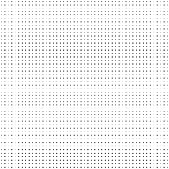Halftone. Black dots on a white background. A pattern of round black dots of different sizes.