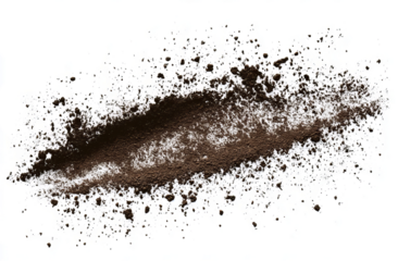 dirt and mud texture on a transparent background